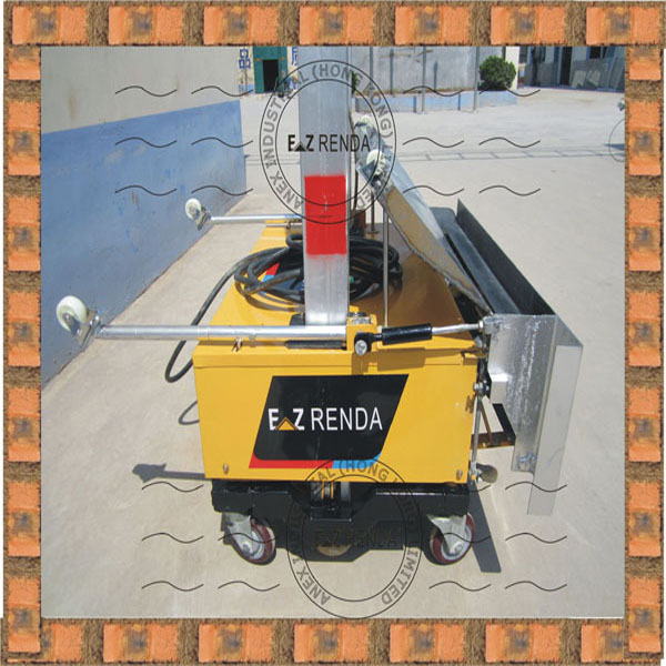 Automatic Cement Wall Mortar Rendering Machine 1000mm * 500mm * 500mm Hydraulic System