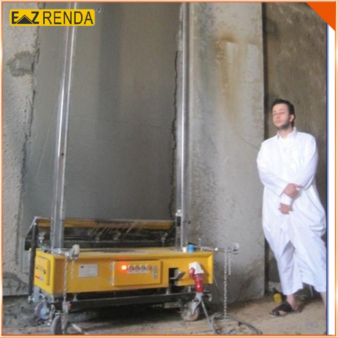 Brick Wall Spray Plastering Machine Three Phase 1.1KW / 380V / 50HZ / 220V / 60HZ