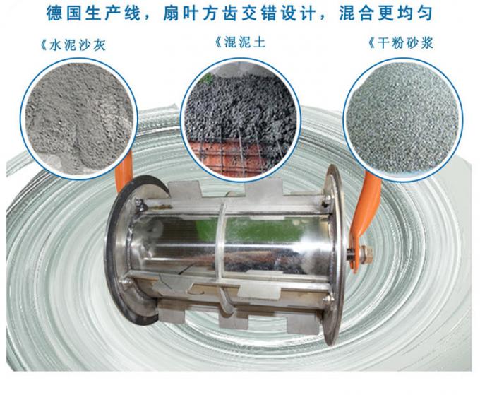 Cement Ash Portable Mortar Mixer For Power Supply Operation / Fieldwork