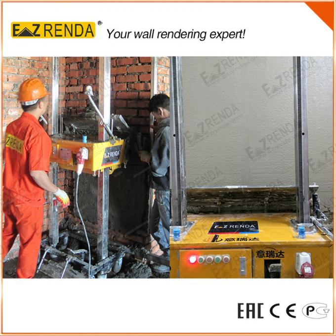 render 4.2m height wall Automatic Plastering Machine