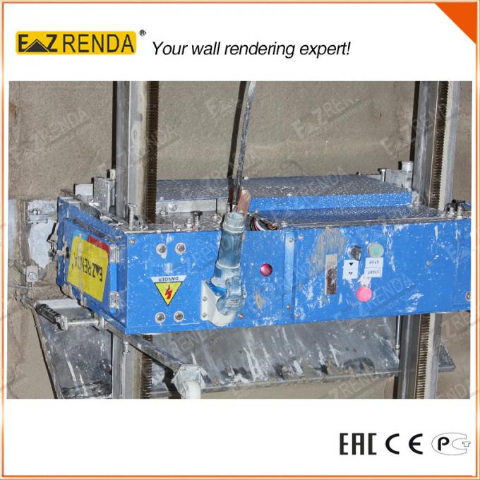 SS304 Toothed Pipes Mortar Rendering Machine Cement Plastering Machine
