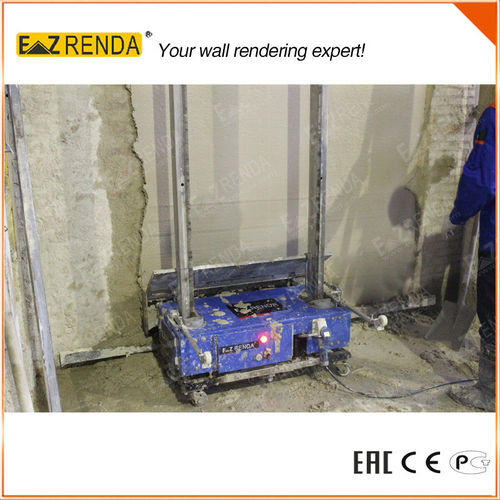 Recycle concrete to protect environment,EZ RENDA stucco machine also support this  attitude