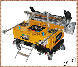 China Automatic Stainless Steel Mortar Plastering Machine For Internal Wall Plastering supplier