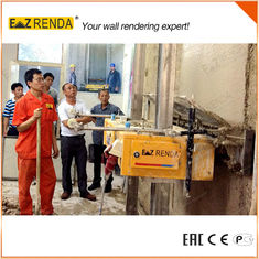 China render 4.2m height wall Automatic Plastering Machine supplier