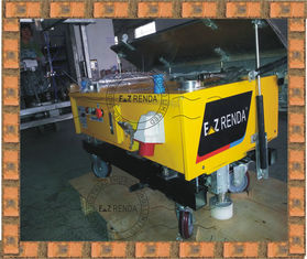 China Lime Mortar Spray Rendering Machine Electric For External Wall Plaster supplier