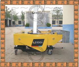 Block Wall Mortar Rendering Machine Automatic 4mm - 30mm Thick