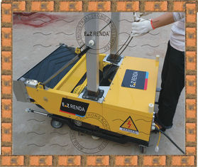 Cement Block Wall Render Machine Auto 4mm - 30mm Thick 380V