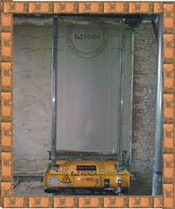 Internal Mortar Wall Plastering Render Machine With Hydraulic 75 m² / h