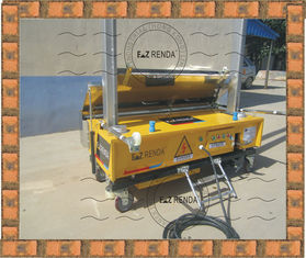 China EZ RENDA Wall Spray Render Machine 4mm - 30mm Thick For Cement Mortar supplier
