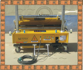 China Automatic Cement Render Machine Hydraulic Electric 2.2Kw For Block Wall supplier