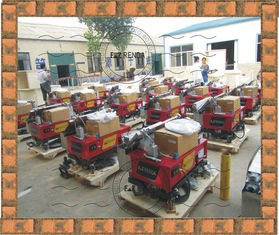 China Automatic Concrete Plastering Machine Ez Renda For Ceiling Mortar Wall supplier