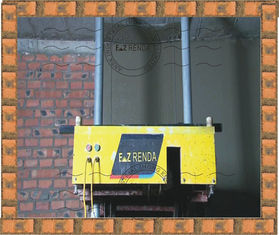 China Automatic Cement Plastering Machine For Concrete Wall 2.25Kw 60 - 70m²/ h supplier