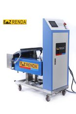 China Cement Spray Wall Rendering Machine With Auto Positioning System 220V supplier