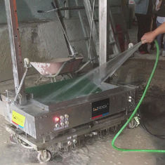 China Waterproof Stainless Steel Wall Plastering Machine , Cement Lime Concrete Mortar Rendering Equipment supplier