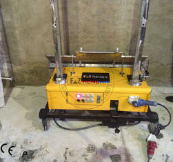 600sqm / Day Automatic Plastering Machine For Block Wall Coating And Smoothing