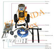 China Portable Hydraulic Electric Airless Paint Sprayer For Ceiling / Internal Wall factory