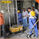 Yellow Three - Phase motor Plaster Rendering Machine 1150mm X 700mm X 500mm supplier
